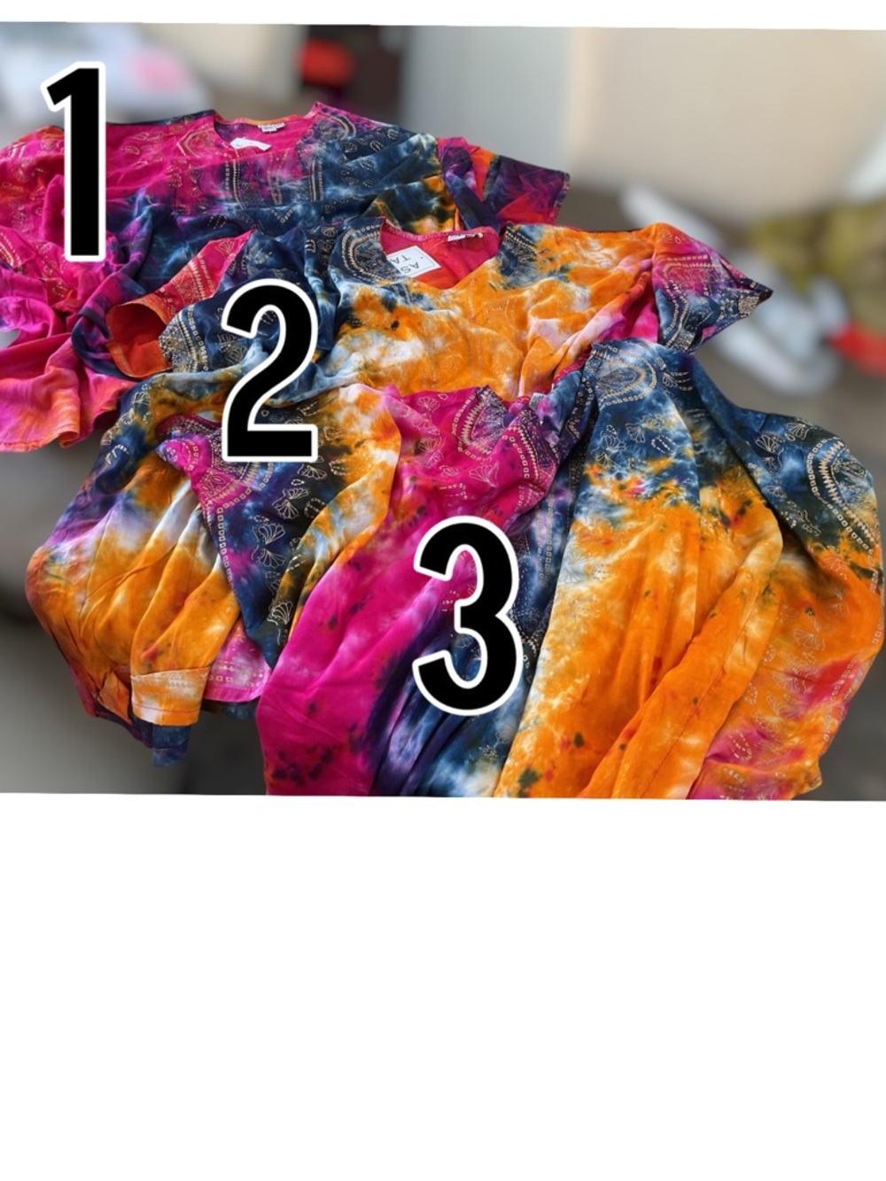 🌸Cover up/Kaftan/tunic…Tie Dye - Picture 4 of 11